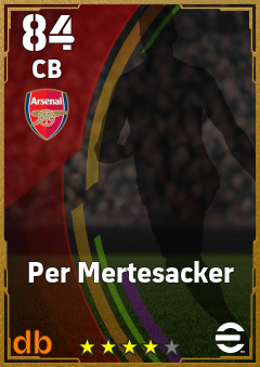 Per Mertesacker — CB, OVR 84, MAX 84
