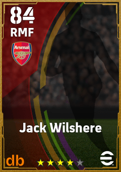 Jack Wilshere — RMF, OVR 84, MAX 84