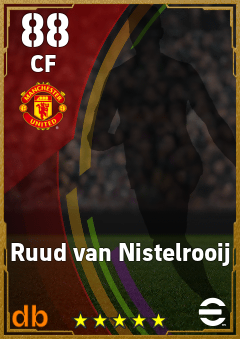 Ruud van Nistelrooij — CF, OVR 88, MAX 88