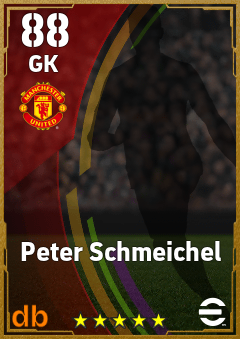 Peter Schmeichel — GK, OVR 88, MAX 88