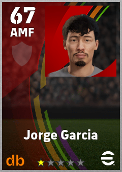 Jorge Garcia eFootball player card