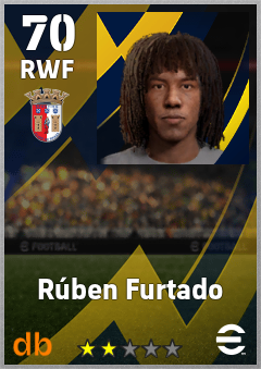 Rúben Furtado — RWF, OVR 70, MAX 70