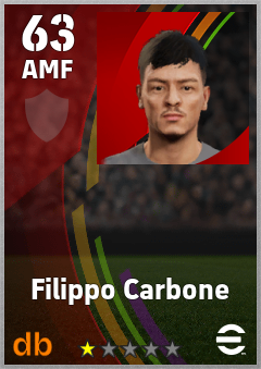 Filippo Carbone eFootball player card