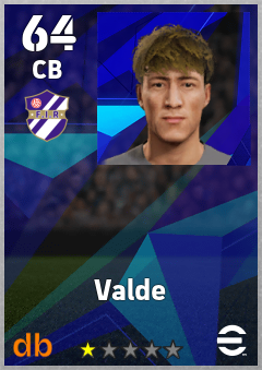 Valde — CB, OVR 64, MAX 64