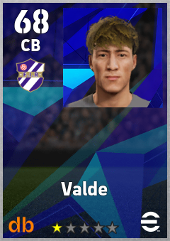 Valde eFootball player card