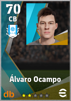 Álvaro Ocampo — CB, OVR 70, MAX 70