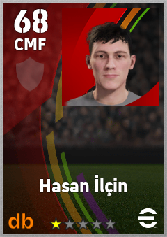 Hasan İlçin — CMF, OVR 68, MAX 68