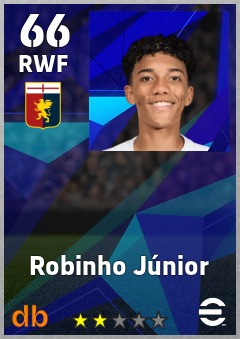 Robinho Júnior eFootball player card