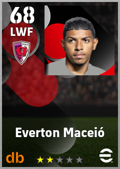 Everton Maceió eFootball player card