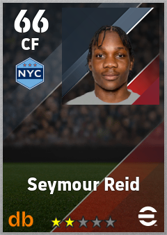Seymour Reid — CF, OVR 66, MAX 66