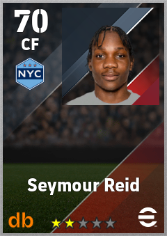 Seymour Reid — CF, OVR 70, MAX 70