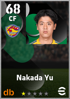 Nakada Yu — CF, OVR 68, MAX 68