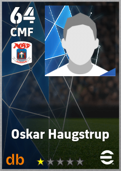 Oskar Haugstrup — CMF, OVR 64, MAX 64