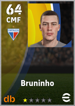 Bruninho — CMF, OVR 64, MAX 64