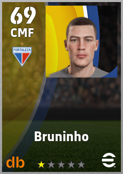 Bruninho — CMF, OVR 69, MAX 69