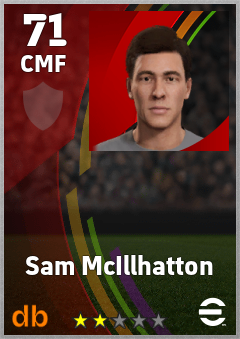 Sam McIllhatton eFootball player card