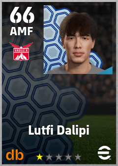 Lutfi Dalipi — AMF, OVR 66, MAX 66