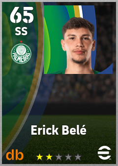 Erick Belé — SS, OVR 65, MAX 65