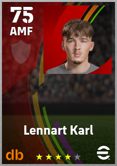 Lennart Karl eFootball player card