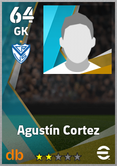 Agustín Cortez — GK, OVR 64, MAX 64