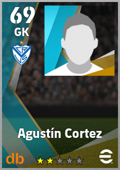 Agustín Cortez — GK, OVR 69, MAX 69