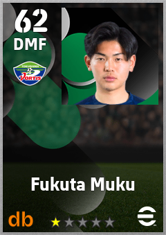 Fukuta Muku — DMF, OVR 62, MAX 62
