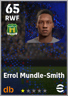 Errol Mundle-Smith — RWF, OVR 65, MAX 65
