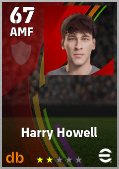 Harry Howell eFootball player card