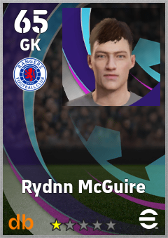 Rydnn McGuire — GK, OVR 65, MAX 65