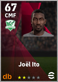 Joël Ito — CMF, OVR 67, MAX 67