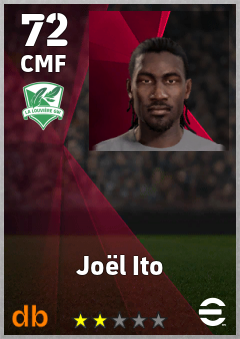 Joël Ito — CMF, OVR 72, MAX 72