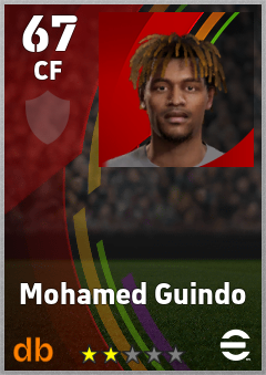 Mohamed Guindo eFootball player card