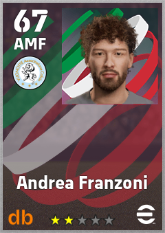 Andrea Franzoni — AMF, OVR 67, MAX 67
