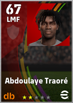 Abdoulaye Traoré eFootball player card