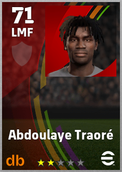 Abdoulaye Traoré — LMF, OVR 71, MAX 71