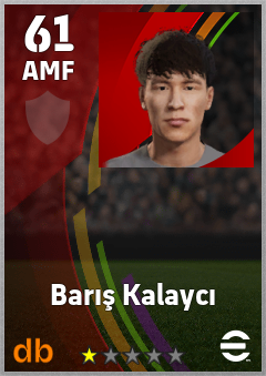 Barış Kalaycı eFootball player card