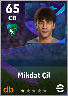 Mikdat Çil — CB, OVR 65, MAX 65