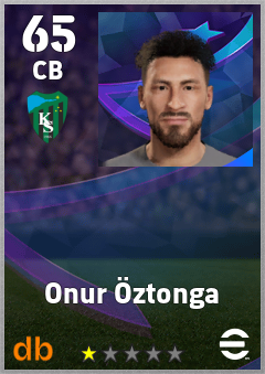 Onur Öztonga — CB, OVR 65, MAX 65