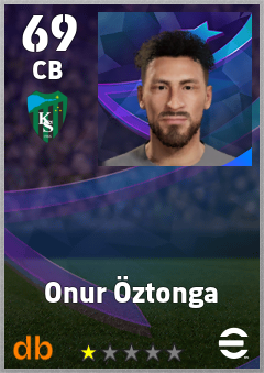 Onur Öztonga — CB, OVR 69, MAX 69