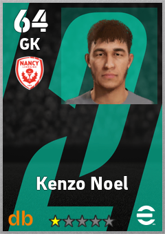 Kenzo Noel eFootball player card