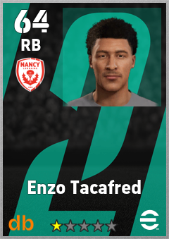 Enzo Tacafred eFootball player card