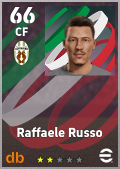 Raffaele Russo — CF, OVR 66, MAX 66