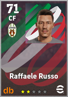 Raffaele Russo — CF, OVR 71, MAX 71