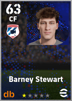 Barney Stewart — CF, OVR 63, MAX 63
