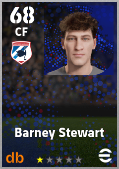 Barney Stewart — CF, OVR 68, MAX 68