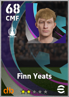 Finn Yeats — CMF, OVR 68, MAX 68