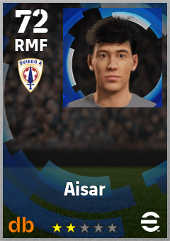 Aisar eFootball player card