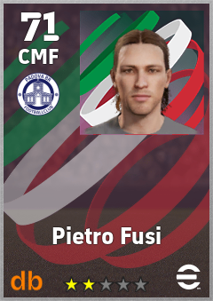 Pietro Fusi — CMF, OVR 71, MAX 71