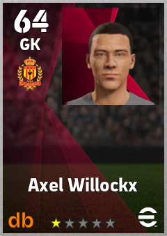Axel Willockx — GK, OVR 64, MAX 64