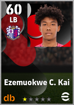 Ezemuokwe C. Kai — LB, OVR 60, MAX 60